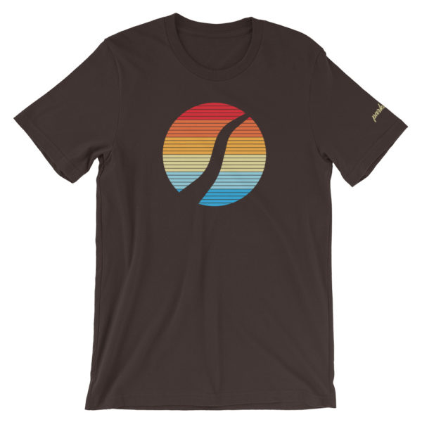 Parkseekers Logo Dark Short-Sleeve Unisex T-Shirt - Image 3