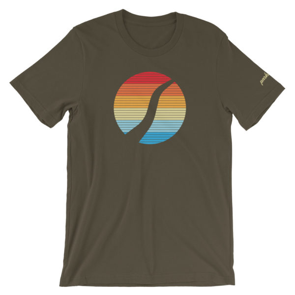 Parkseekers Logo Dark Short-Sleeve Unisex T-Shirt - Image 5