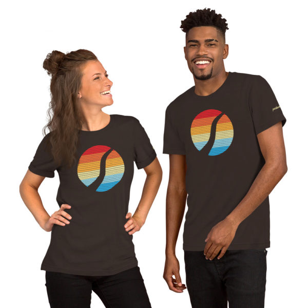 Parkseekers Logo Dark Short-Sleeve Unisex T-Shirt - Image 2