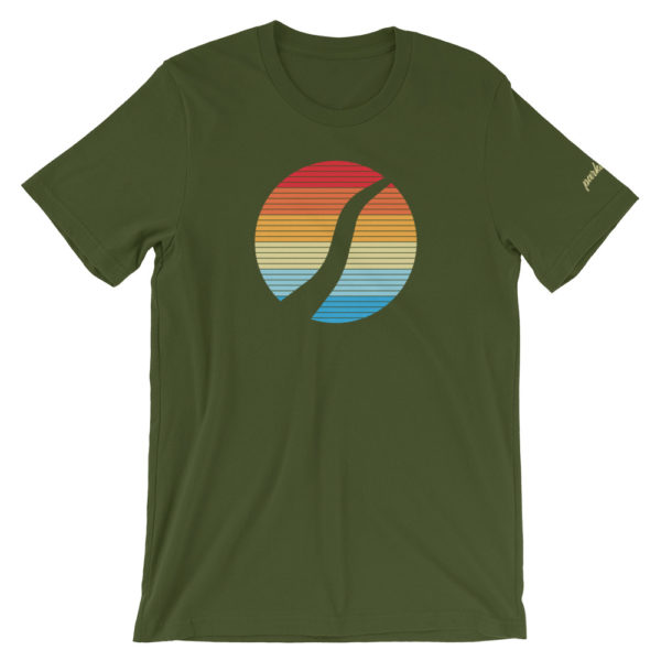 Parkseekers Logo Dark Short-Sleeve Unisex T-Shirt - Image 6